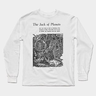 The Jack of Planets Sci Fi Retro Aliens Robotics Vintage Long Sleeve T-Shirt